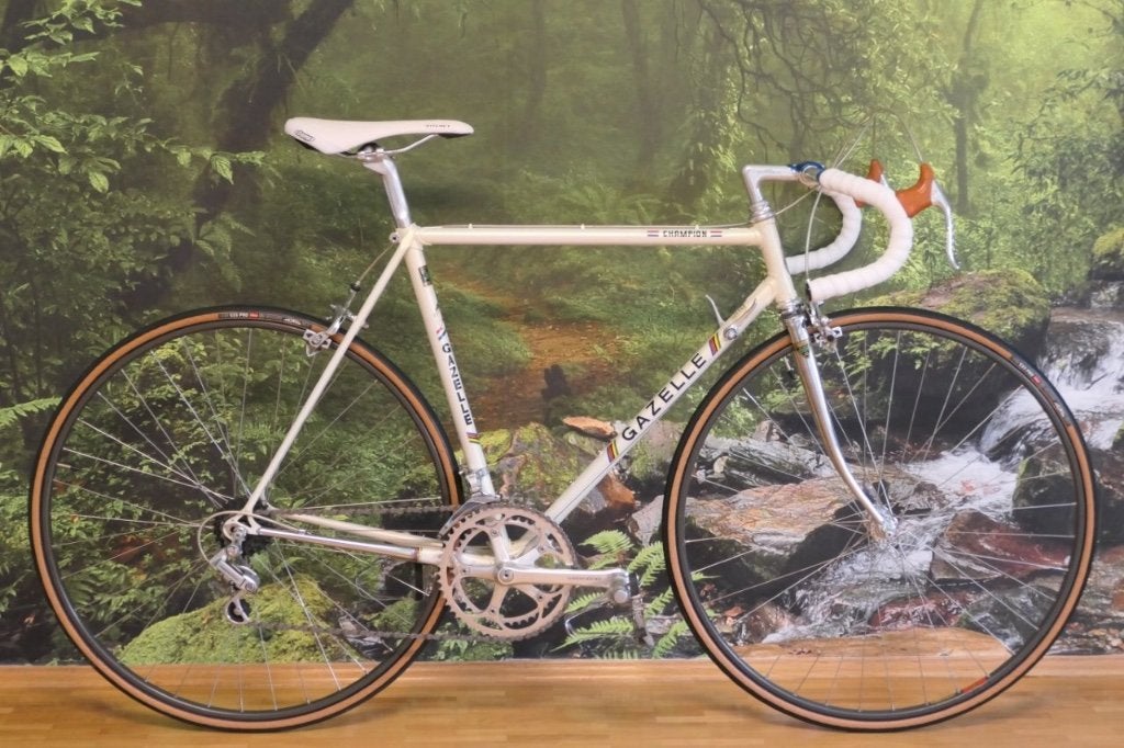 Gazelle Champion AA Reynolds 531 Frame uit 1980 Shimano 600, Ophalen, 28 inch, Velgrem, Zo goed als nieuw