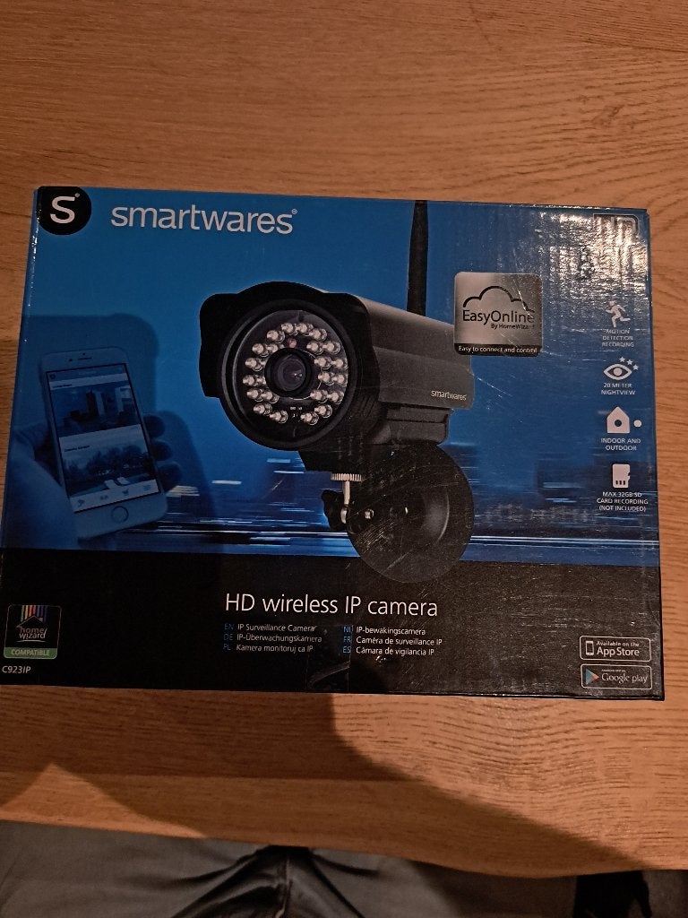 Smartwares HD draadloze IP camera - Nieuw, Audio, Tv en Foto, Ophalen, Nieuw, Buitencamera