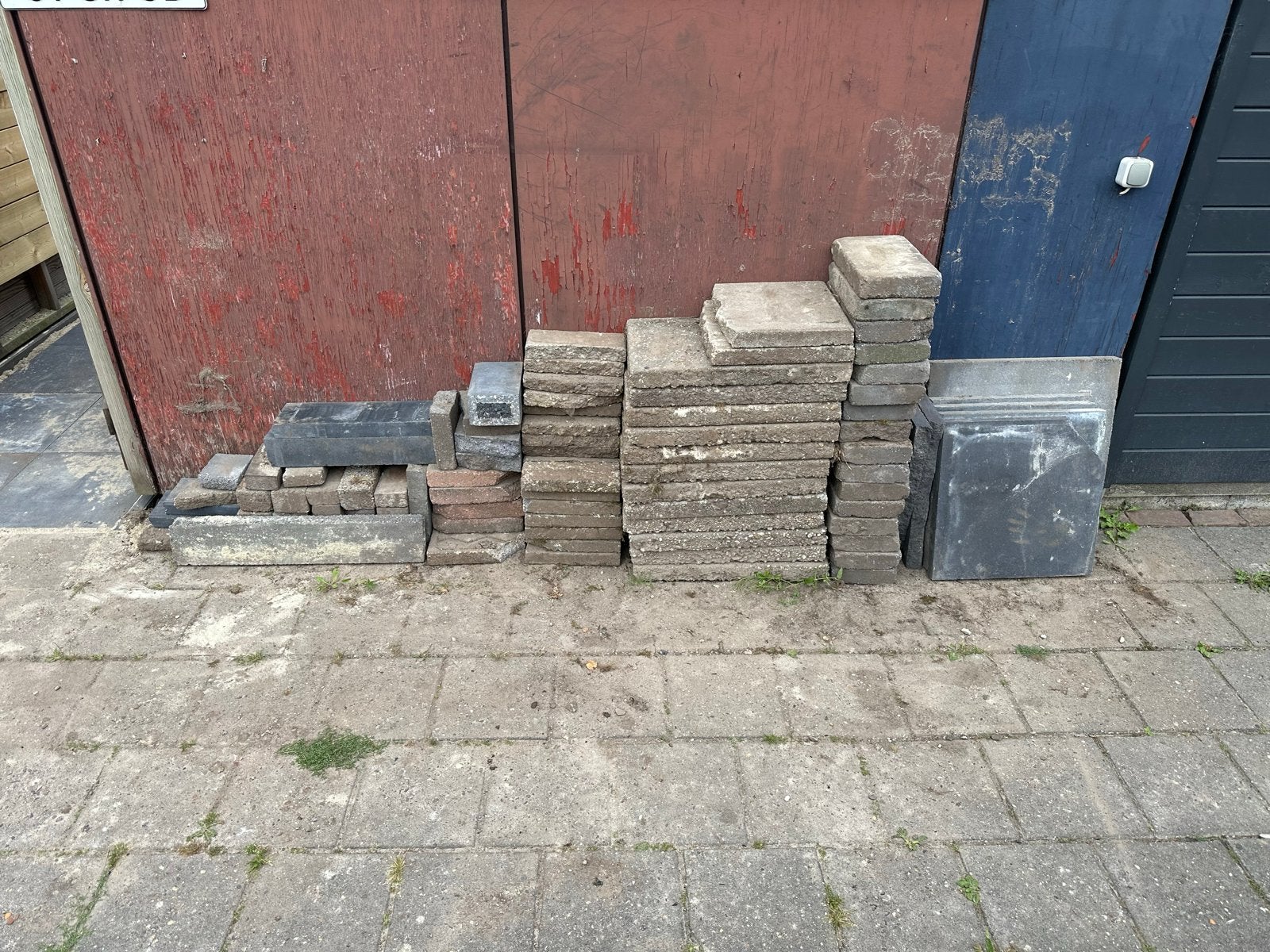 Diverse tegels: 40x60, 20x40, 30x30, 50x50, 20x30, Doe-het-zelf en Verbouw, Ophalen, Gebruikt, Minder dan 5 m², Vloertegels