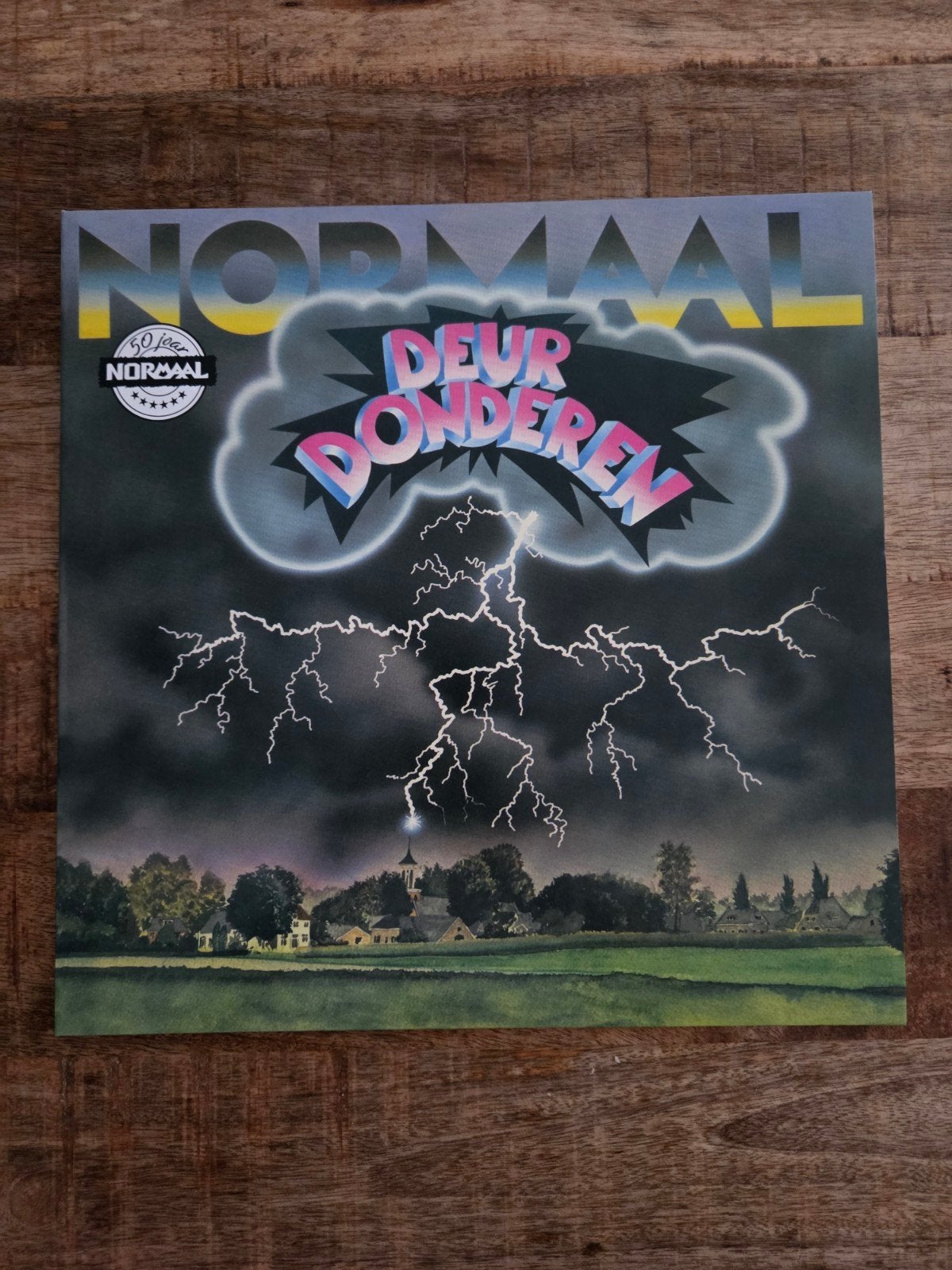 lp normaal deurdonderen, Cd's en Dvd's, Vinyl | Nederlandstalig, Ophalen of Verzenden, Zo goed als nieuw, 12 inch