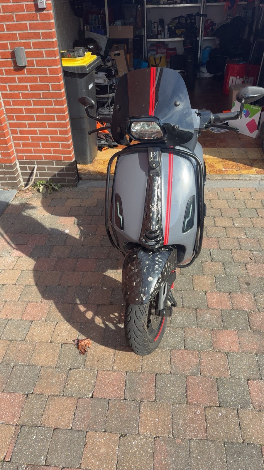 Vespa Sprint custom 2018 IGET, Ophalen, Zo goed als nieuw, Benzine