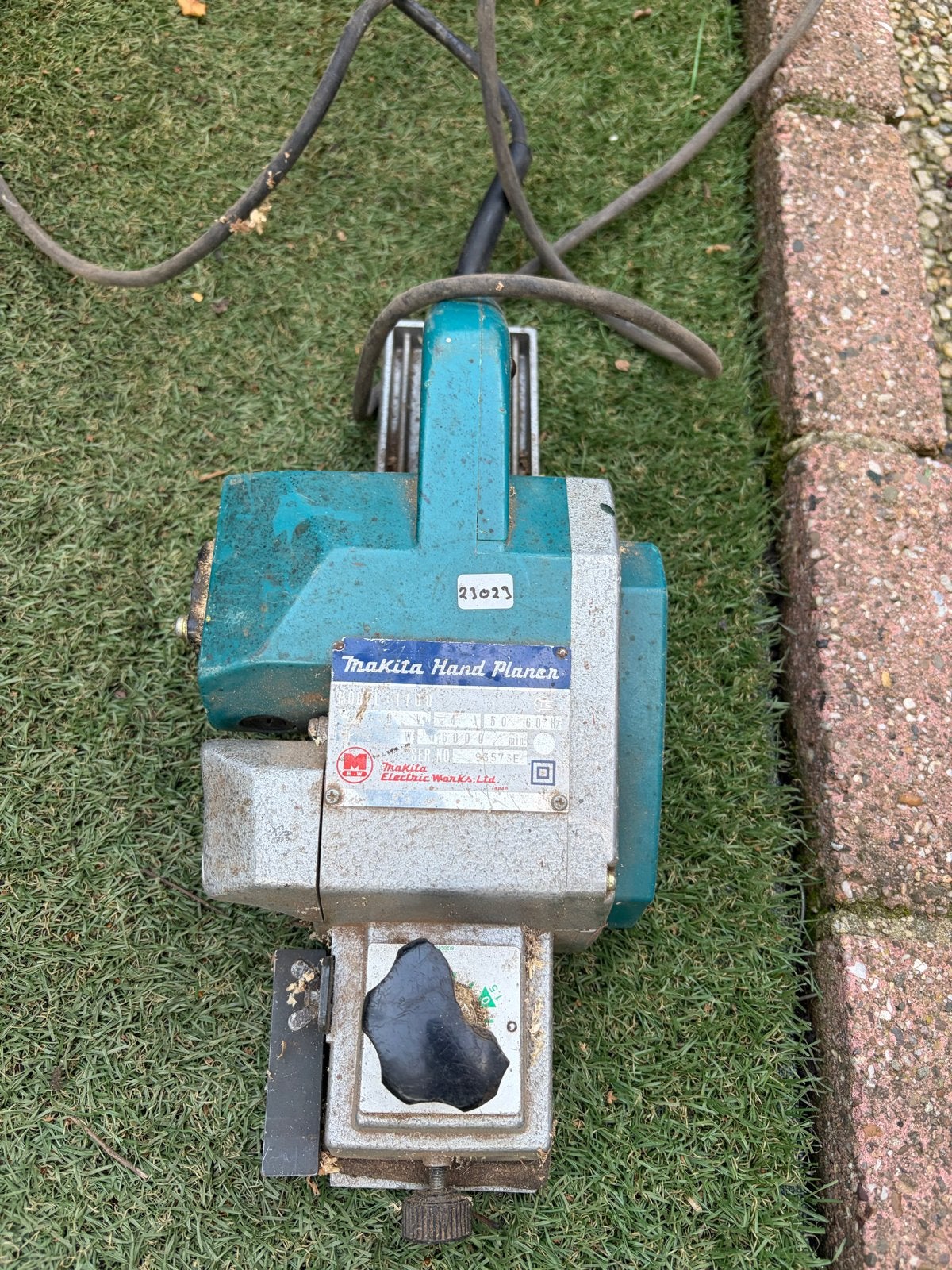 Maillots elektrische schaafmachine Model 1100, Doe-het-zelf en Verbouw, Ophalen, Gebruikt, Elektrisch