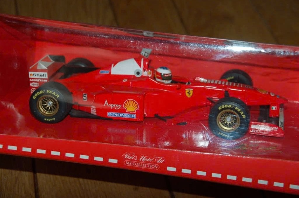1:18 FERRARI F1 F310B SCHUMACHER Minichamps SEE INFO WRH, Verzenden, Zo goed als nieuw, Auto, Hot Wheels