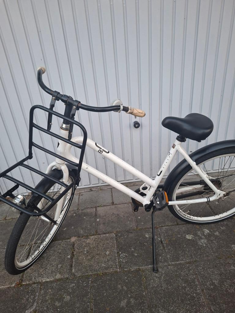meisjes fiets 28 inch, Fietsen en Brommers, Fietsen | Cruisers en Lowriders, Ophalen, Staal