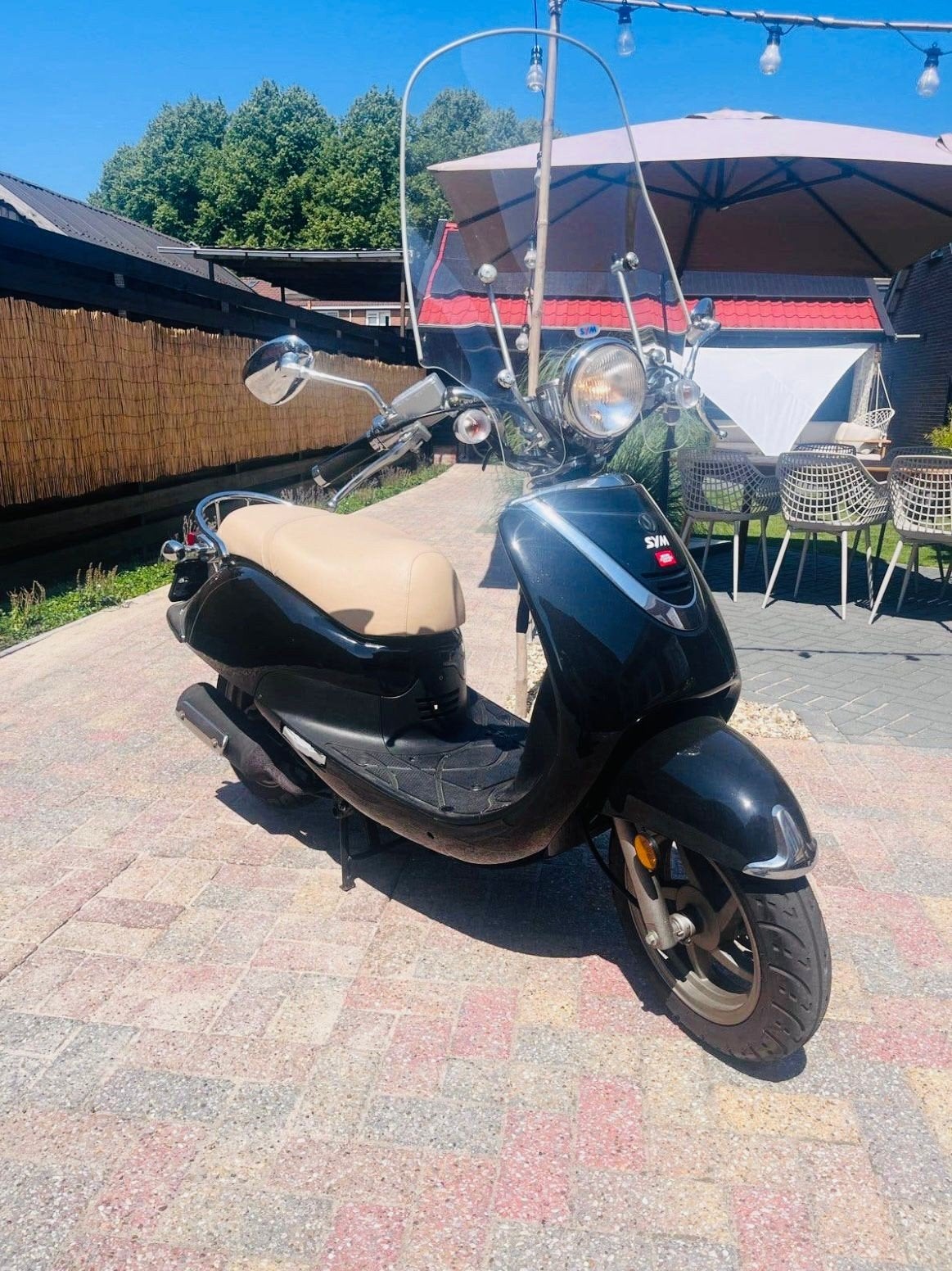 Sym Allo 45 scooter, Fietsen en Brommers, Scooters | SYM, Ophalen, Gebruikt, Maximaal 45 km/u, Allo