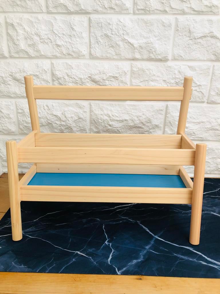 Ikea houten boekenrek, Ophalen, Zo goed als nieuw