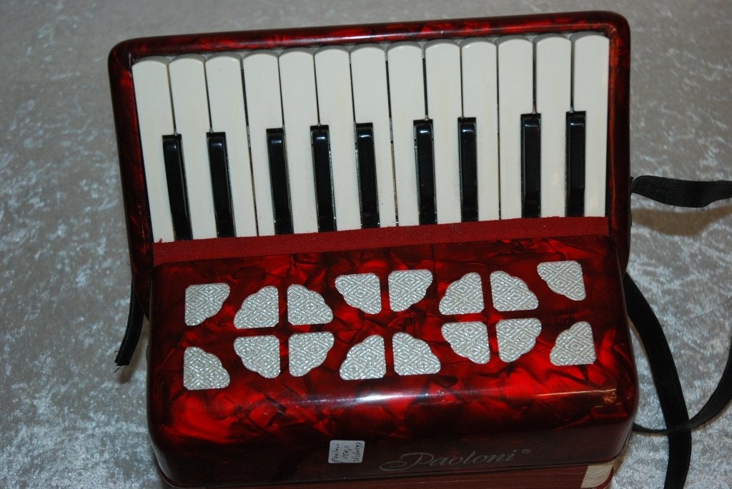 Paoloni Mini picollo acordeon Italie   <26260597>, Gebruikt, ., Paoloni, Ophalen of Verzenden