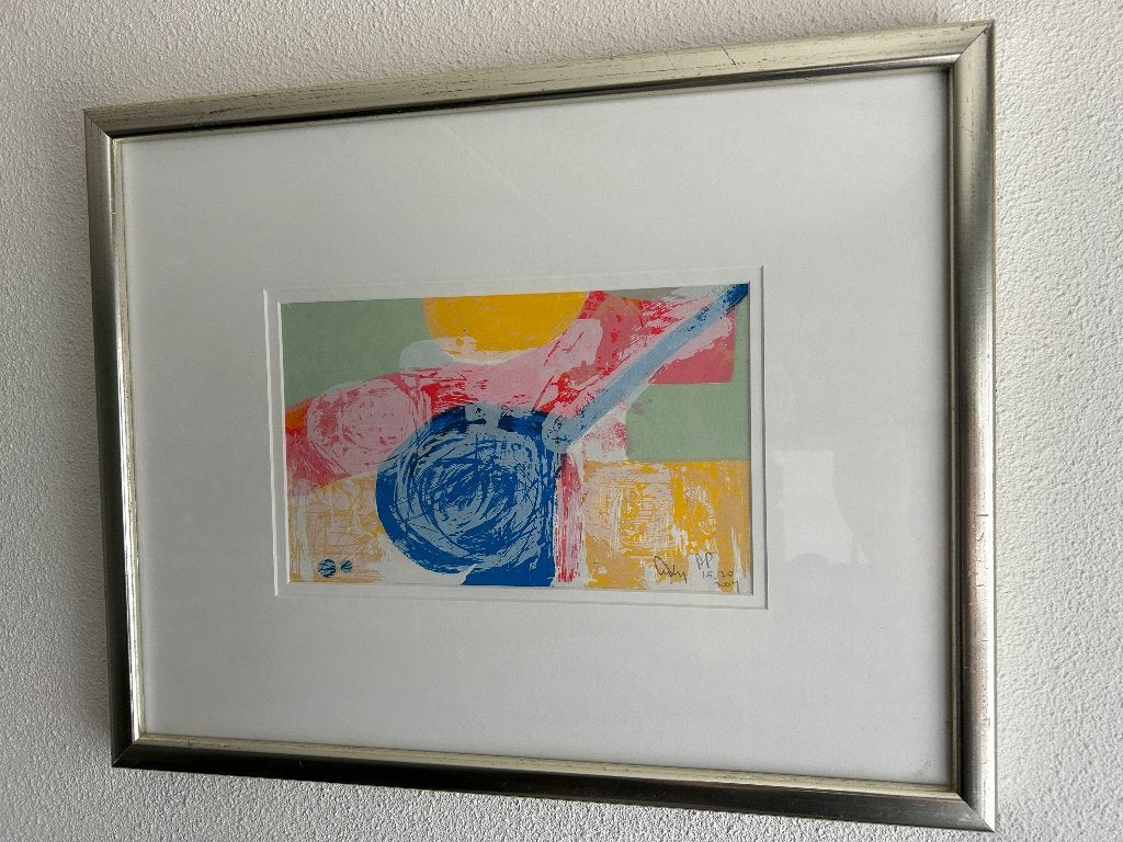 Zeefdruk van Arty Grimm uit 2004 handgesigneerd, Antiek en Kunst, Gelimiteerde oplage, Ophalen, Zeefdruk