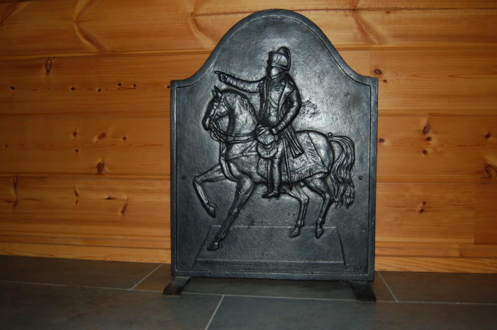 Haardplaat Napoleon, Huis en Inrichting, Haarden, Ophalen, Gebruikt, Vrijstaande haard, Overige soorten