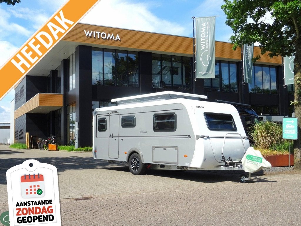 Eriba Feeling 470 50 jaar Witoma voordeel!, Standaardzit, Bedrijf, Serviceluik, 5 tot 6 meter