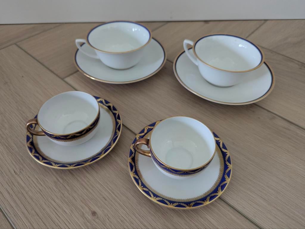 Porselein servies, kop en schotels Edelstein Bavaria, Ophalen of Verzenden