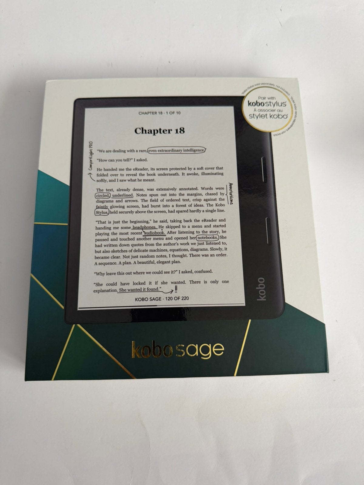 Kobo Sage 32GB compleet | in uitstekende staat, Verzenden, 8 inch, Kobo, Kobo