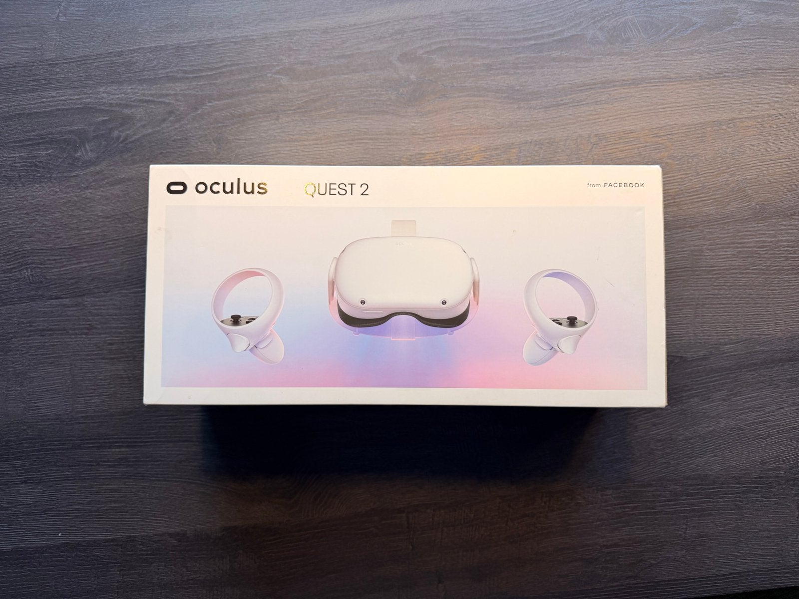 Oculus Quest 2 VR-headset met controllers, Spelcomputers en Games, Ophalen of Verzenden, Zo goed als nieuw, VR-bril, Overige platformen