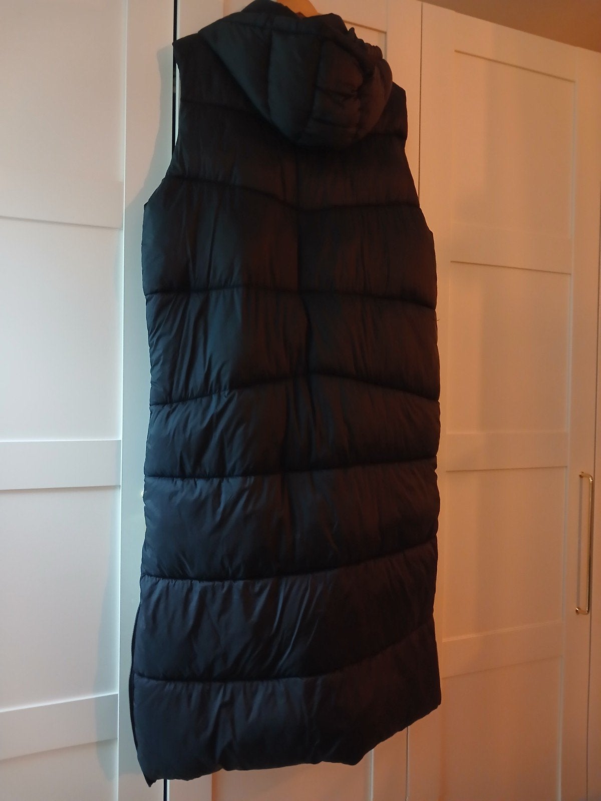 Lange Bodywarmer, zwart, Ophalen, Zwart, Maat 46/48 (XL) of groter, Onbekend