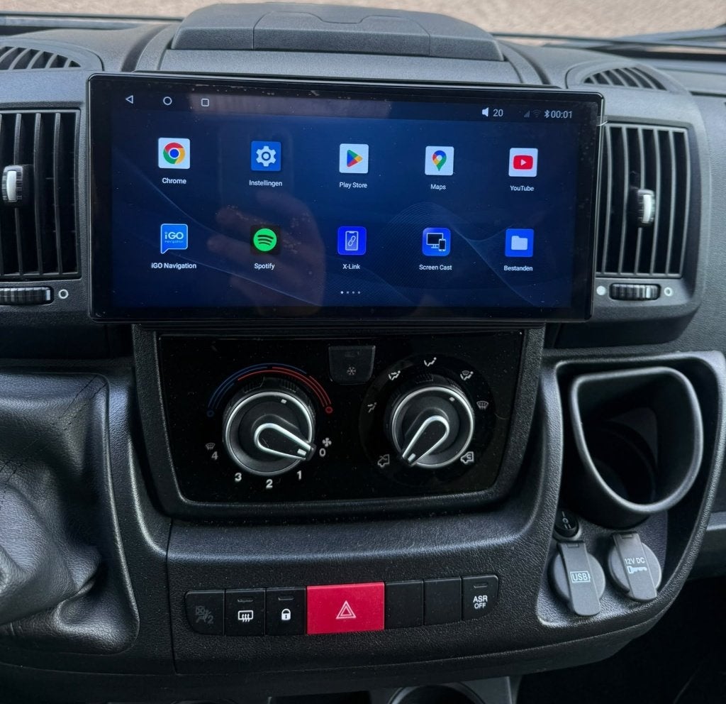 navigatie fiat ducato 2011 carplay android 16 usb Qualcomm, Ophalen of Verzenden, Dynavin, Verkoop@inbouwnavigatie.com, Oberonweg 262 3208pg