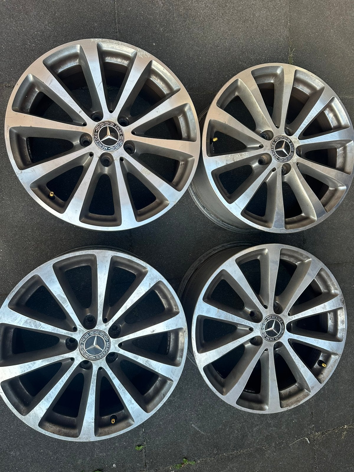 Mercedes velgen, Auto-onderdelen, Ophalen, Gebruikt, Velg(en), 17 inch