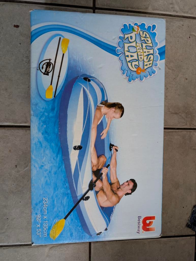 Bestway Oplaasboot 234x135cm - Plezier op het water!, Ophalen of Verzenden