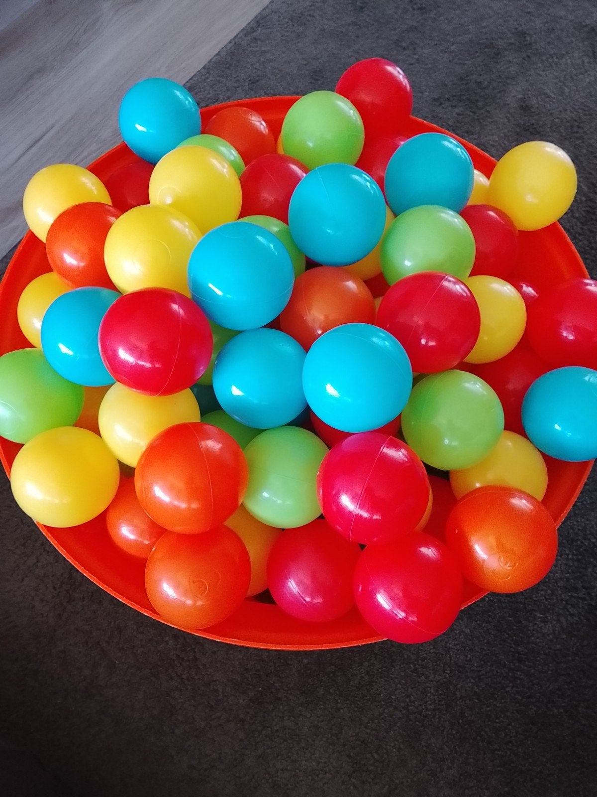 + - 188 ballenbak ballen ( nr 2 ), Kinderen en Baby's, Speelgoed | Overig, Zo goed als nieuw, Jongen of Meisje, Ophalen of Verzenden