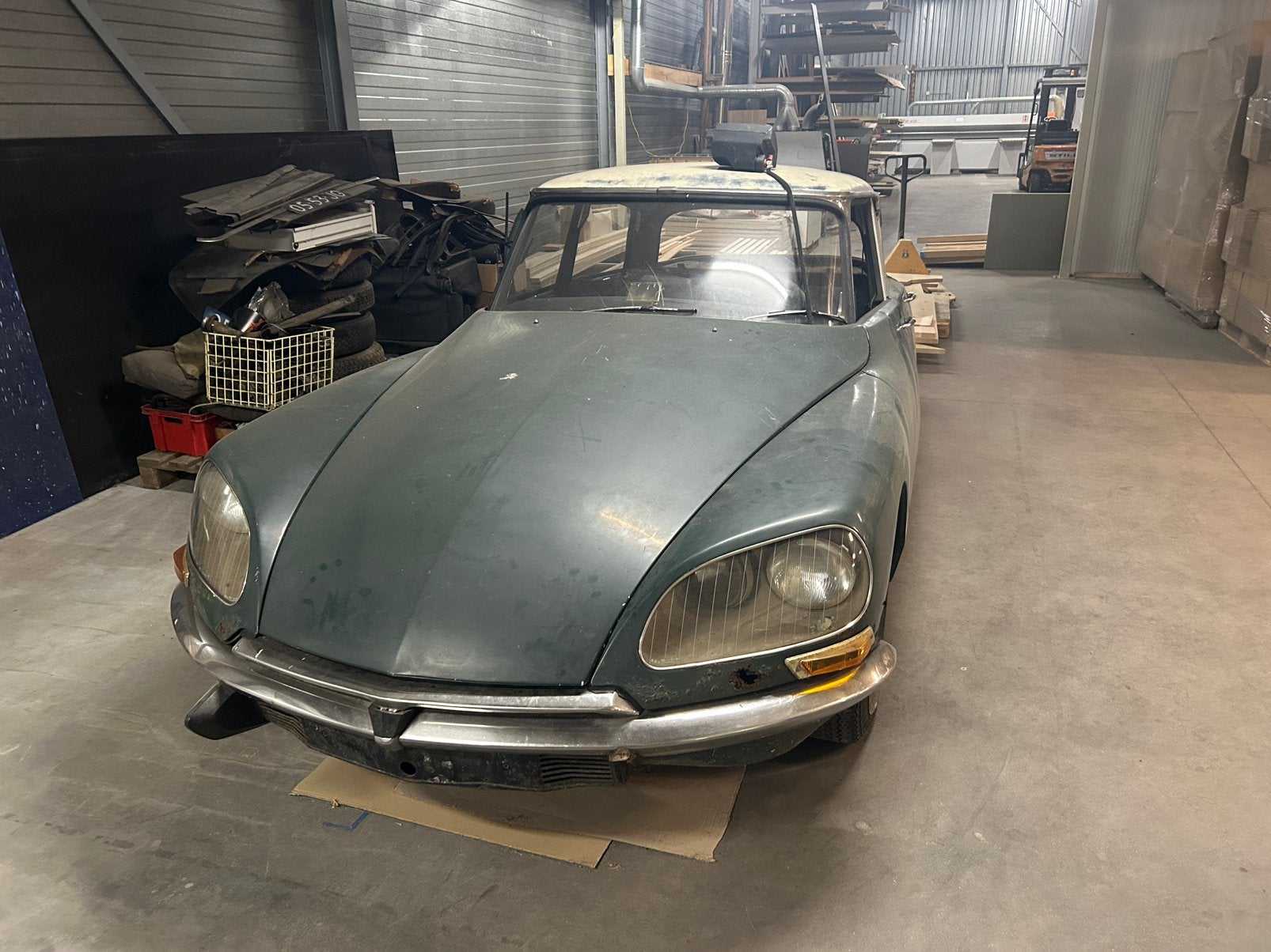 Citroen ID 19 Snoek restauratie auto, Auto's, Citroën, Origineel Nederlands, Overige kleuren, Handgeschakeld