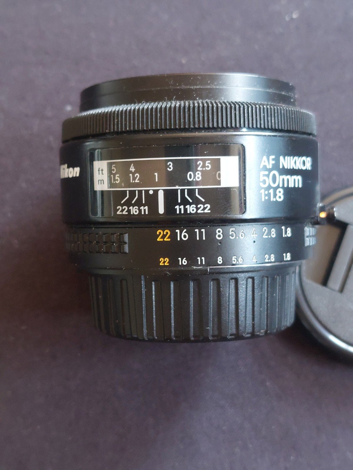 Nikon 50mm f1.8, Ophalen, Gebruikt, Overige typen, Nikon