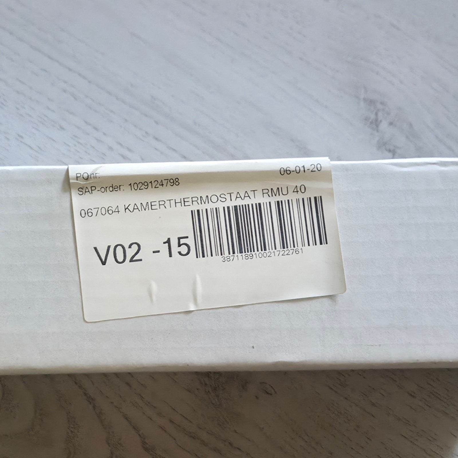 Kamerthermostaat RMU 40 - Nieuw in doos, Ophalen, Slimme thermostaat, Nieuw