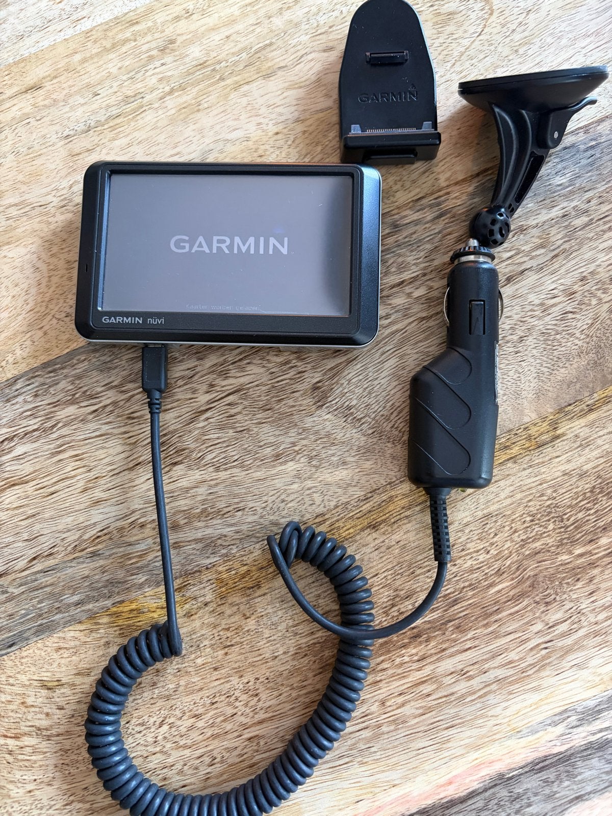 Garmin nüvi navigatiesysteem met accessoires, Ophalen of Verzenden, Gebruikt