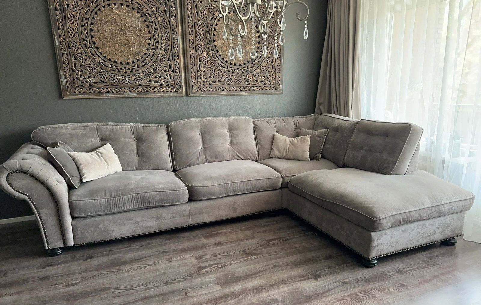 Urban Sofa San Remo Hoekbank, Ophalen, Zo goed als nieuw, Vierpersoons of meer