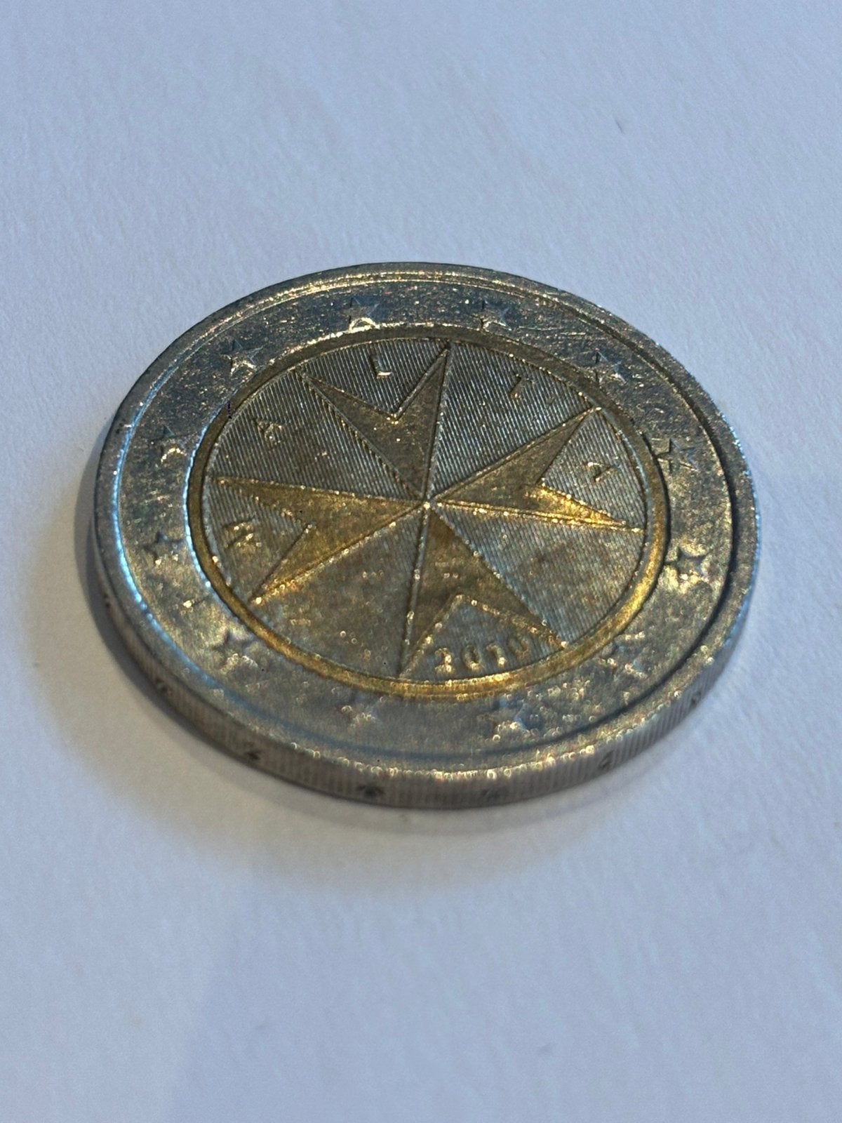 2€ munt Malta, voor verzameling, Ophalen of Verzenden, Malta, 2 euro, Losse munt