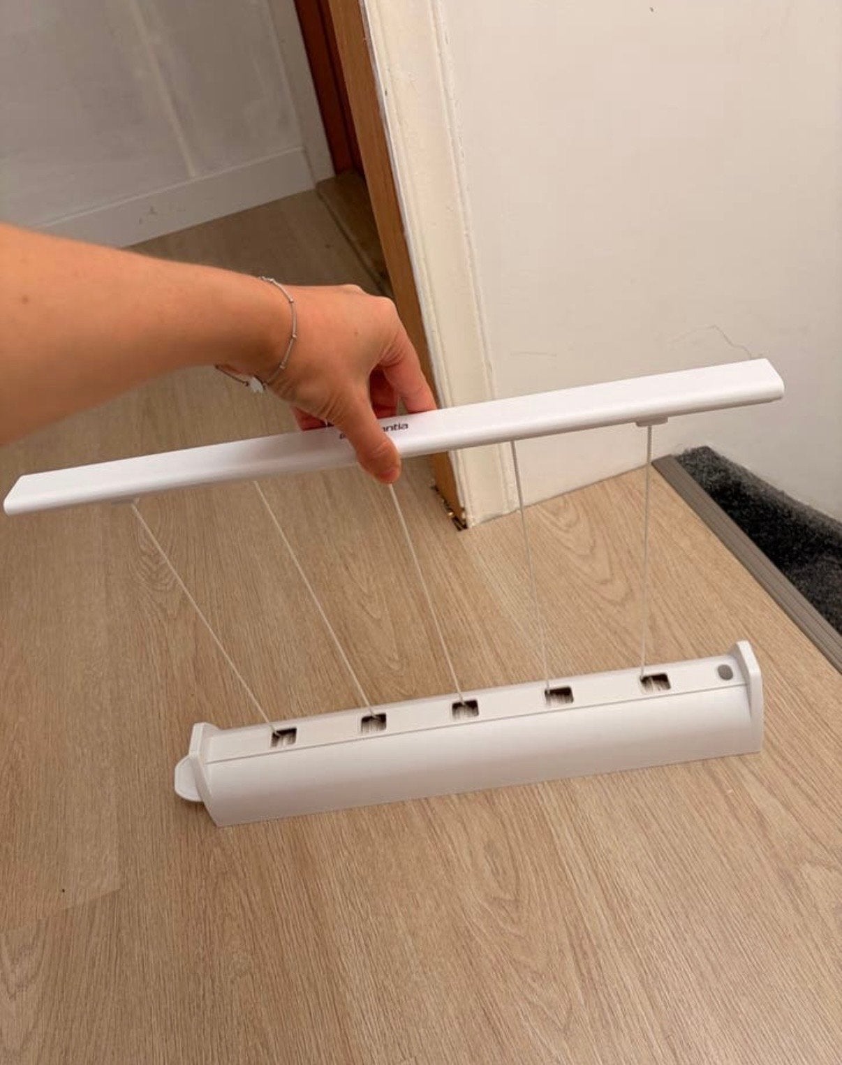 Brabantia uitschuifbaar wasrek - Nieuwstaat, Ophalen of Verzenden, Nieuw