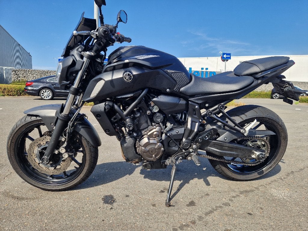 Yamaha MT-07 Tech Black 2018 ABS, 2 cilinders, Occasion, Motorrijbewijs A, Particulier