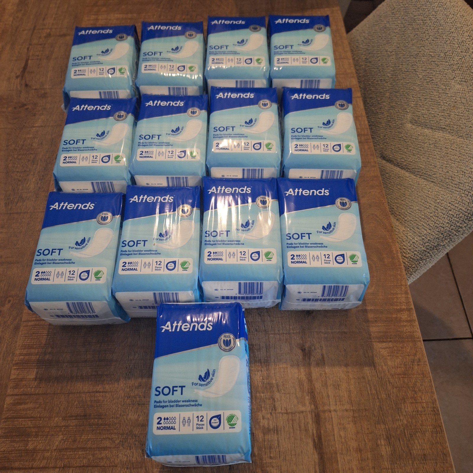 Nieuw!! attends inleggers normaal soft 2, Diversen, Ophalen of Verzenden, Nieuw