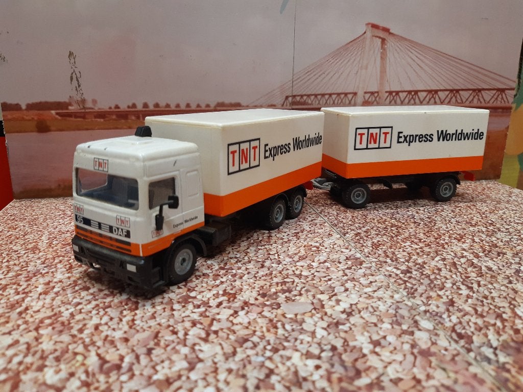 siku DAF TNT, Ophalen of Verzenden, Zo goed als nieuw, Bus of Vrachtwagen, SIKU