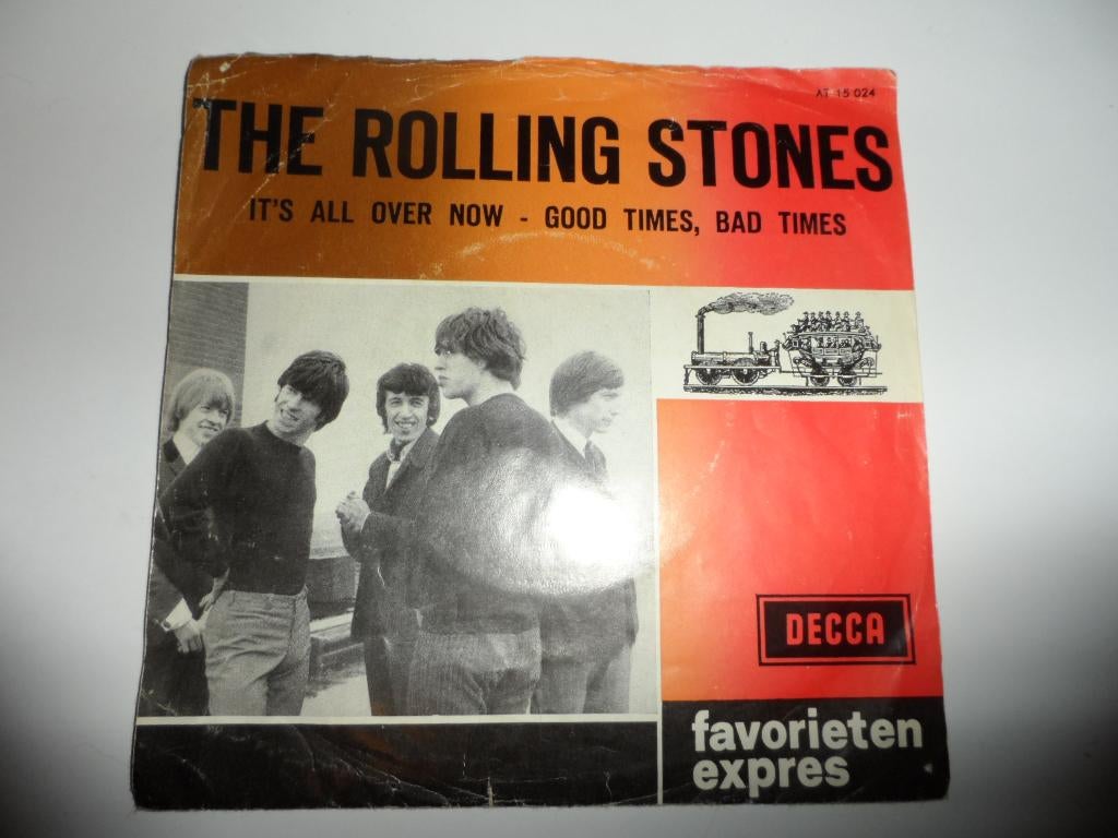 The Rolling Stones - It's all over now / Good times ...., Gebruikt, 7 inch, Single, Ophalen of Verzenden