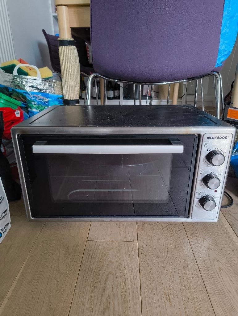 Merkador Vrijstaande Oven - 50 Liter - 2000 Watt, Witgoed en Apparatuur, Ovens, Ophalen, Minder dan 45 cm, Hete lucht, Zo goed als nieuw
