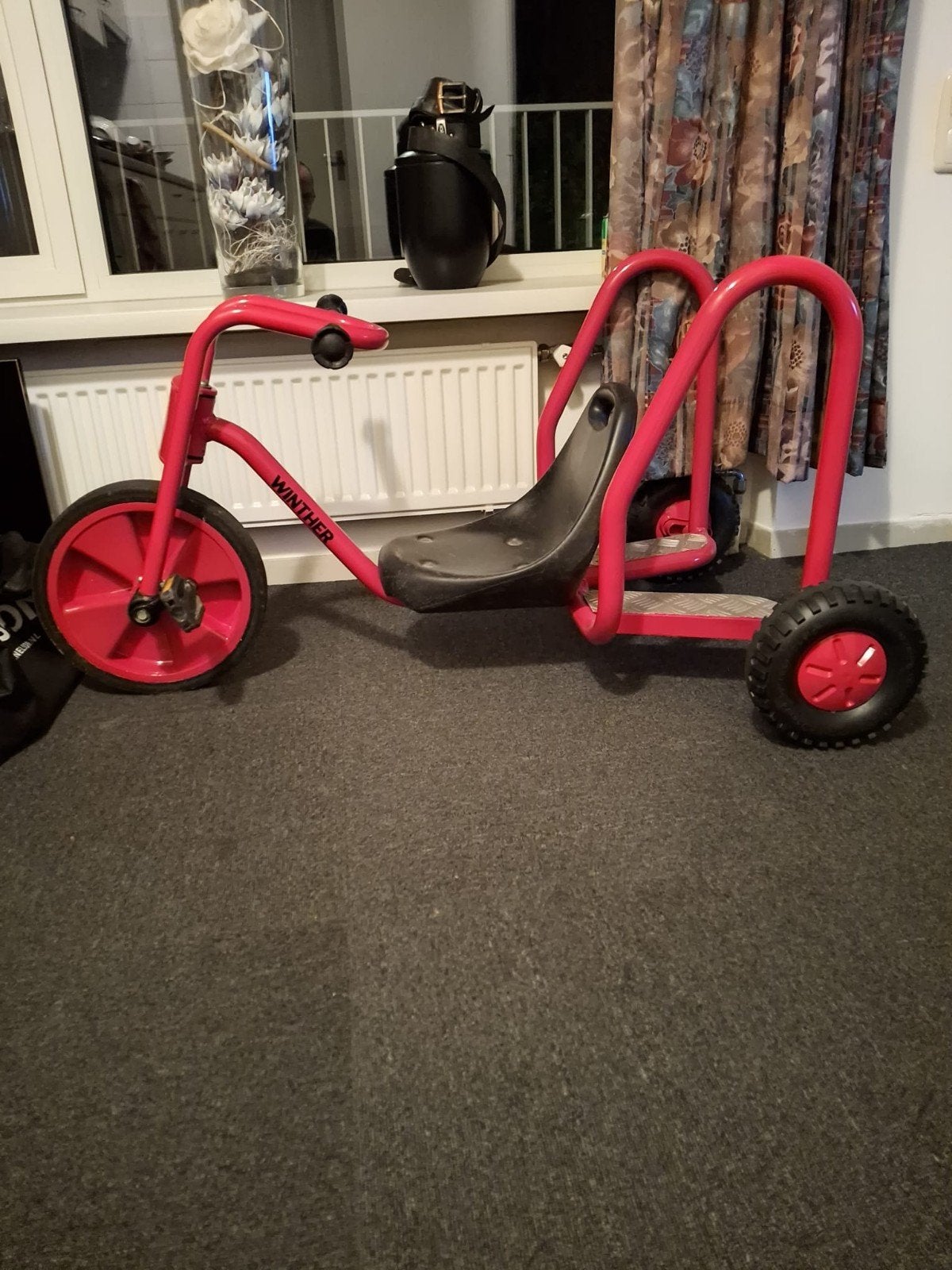 Winther Loopfiets/Loopvoertuig - Rood, Fietsen en Brommers, Fietsen | Driewielers, Ophalen, Gebruikt