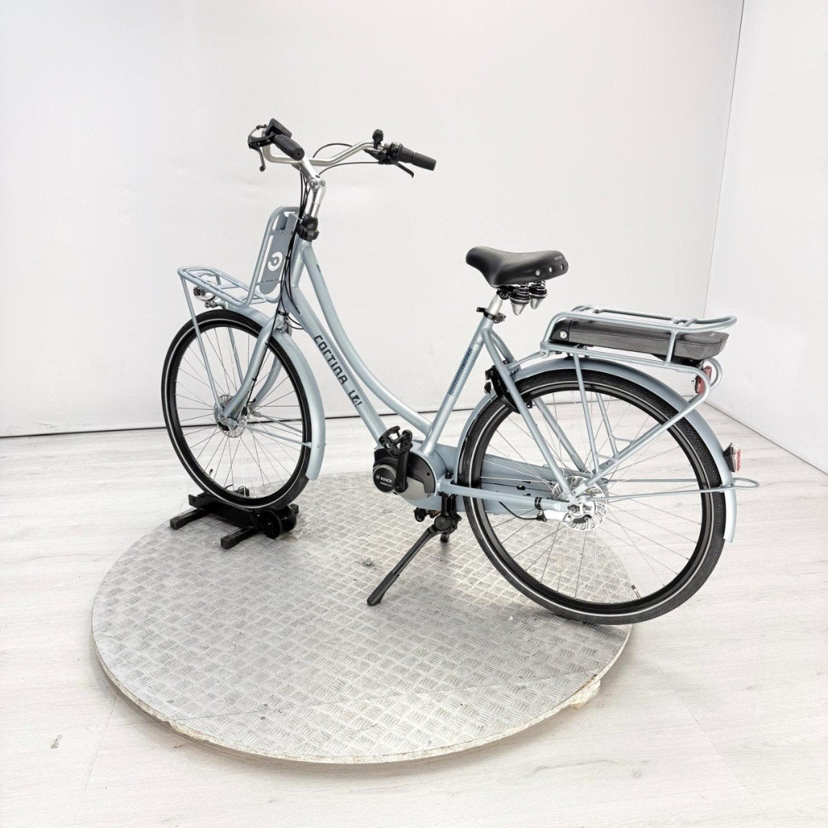 Cortina E-U4 Transport | 1.151 km | 500Wh Dames Blauw 57cm, Fietsen en Brommers, Ophalen, Gebruikt, -, -