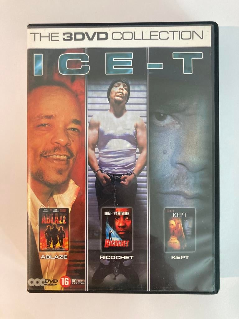 Ice-T: The 3DVD Collection, 2006 / 3x DVD box / 3 films, Vanaf 16 jaar, Ophalen of Verzenden, Zo goed als nieuw, Boxset
