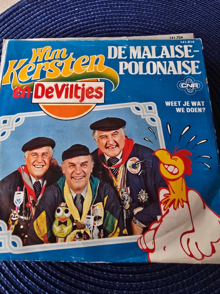 wim kerstens en de viltjes weet je wat we doen, Verzenden, Gebruikt, 7 inch, Levenslied of Smartlap