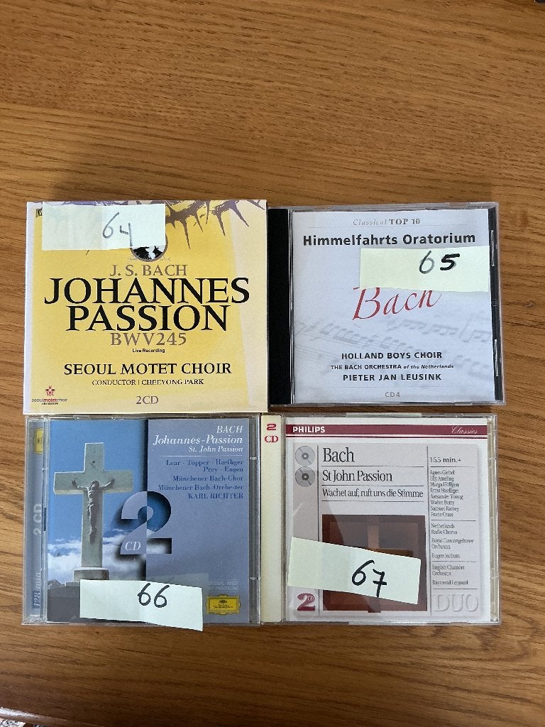 Cd’s van Bach, Cd's en Dvd's, Overige typen, Ophalen of Verzenden, Zo goed als nieuw, Classicisme