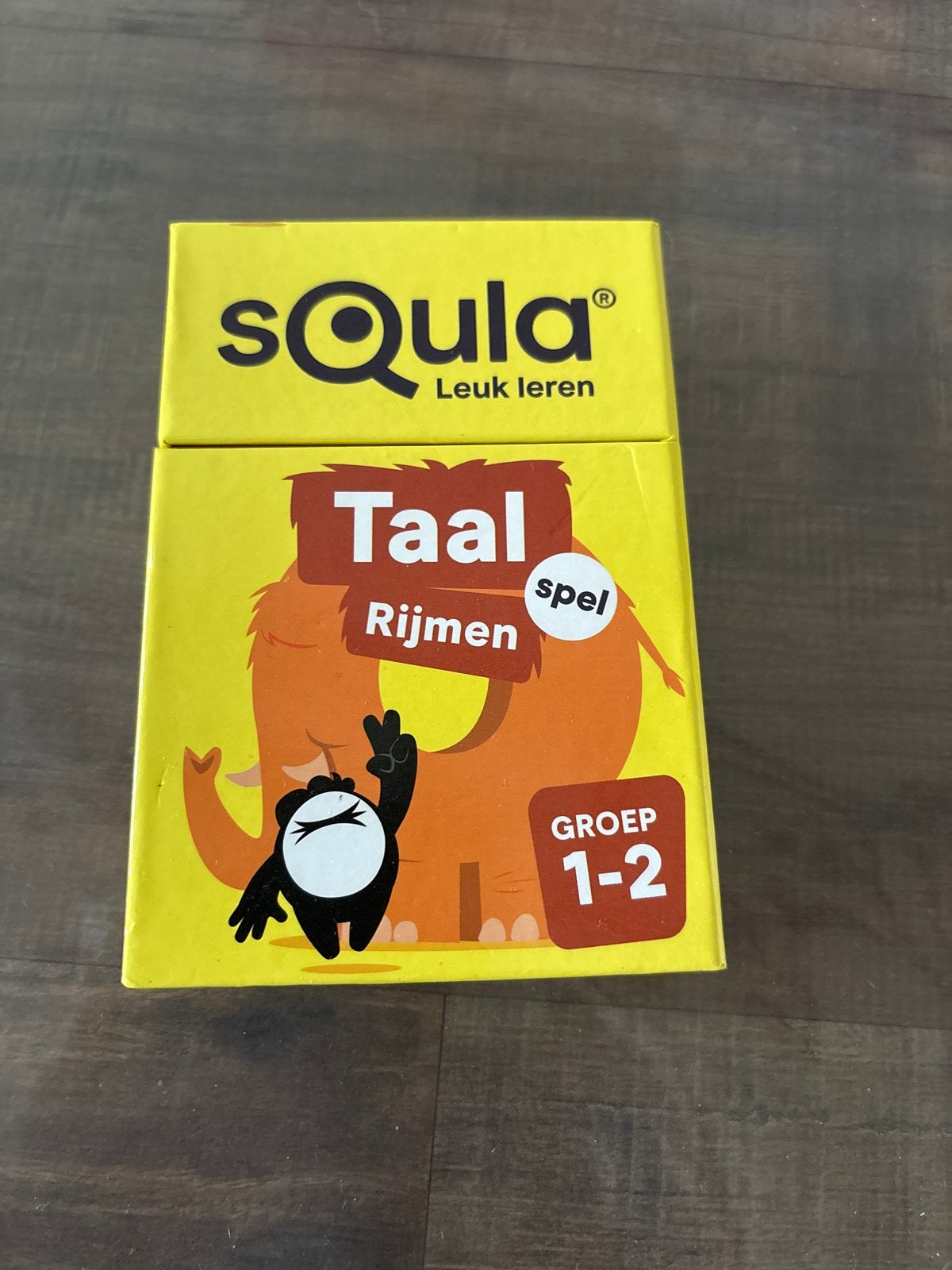 Nieuw Squla Taal Rijmen spel Groep 1-2, Een of twee spelers, Ophalen of Verzenden, Nieuw