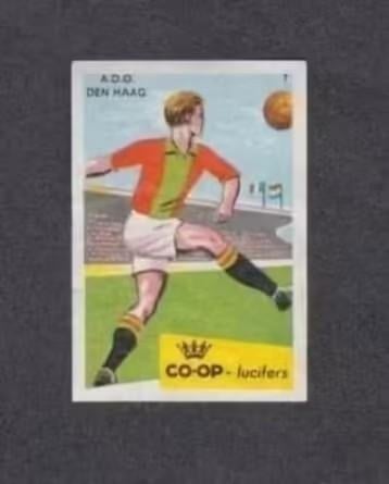 Lucifermerk ADO Den Haag Voetbal Jaren 60., Ophalen of Verzenden, Zo goed als nieuw
