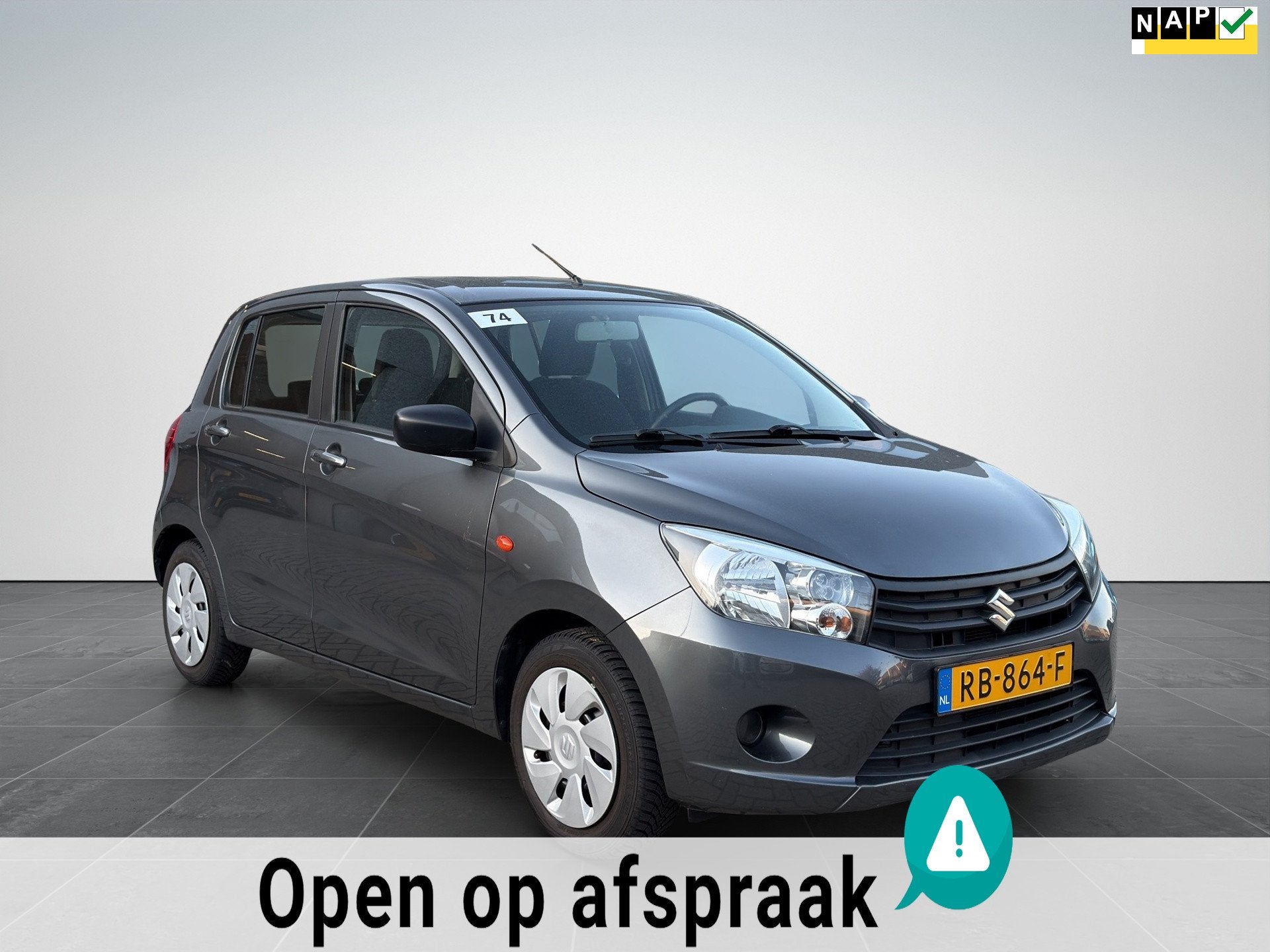 Suzuki Celerio 1.0 Comfort Airco|Cruise|Goed Onderhouden|NAP, 28 km/l, Gebruikt, 400 kg, 68 pk