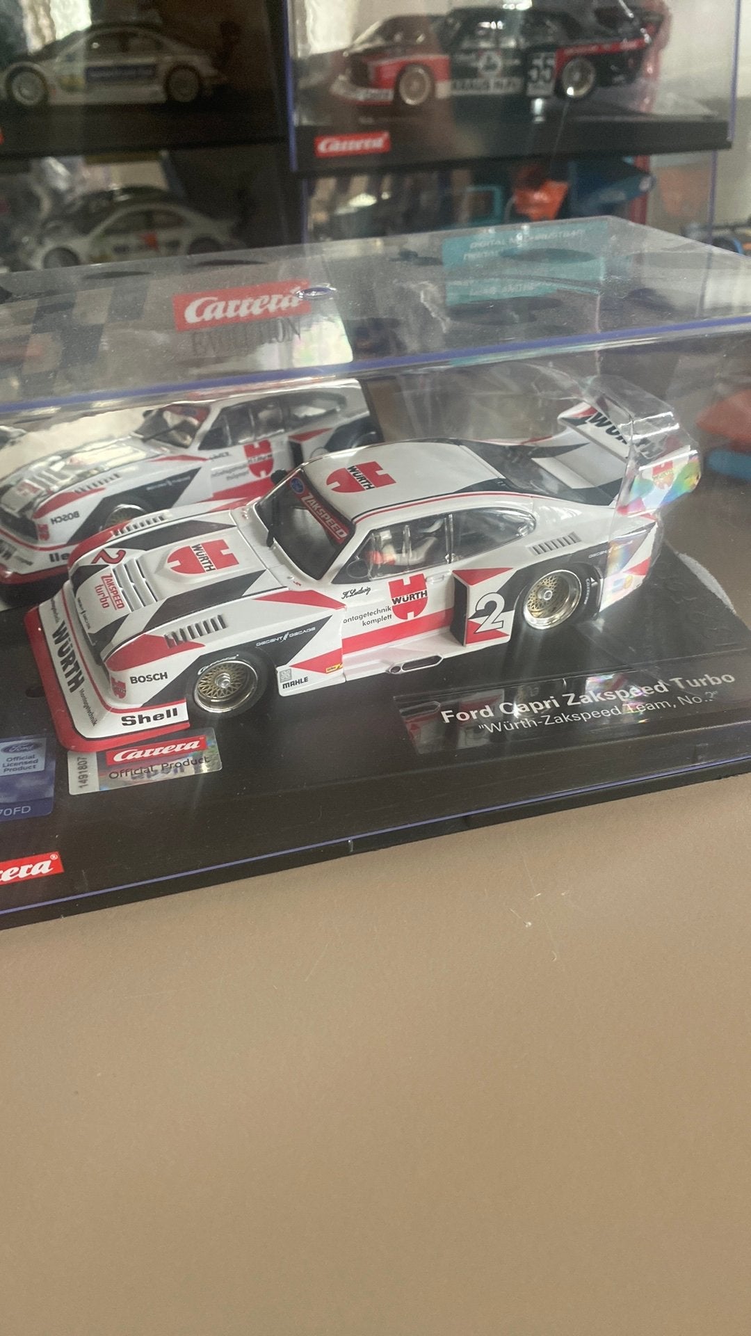 Carrera evolution Ford Capri Zakspeed turbo nieuw, Ophalen of Verzenden, Zo goed als nieuw