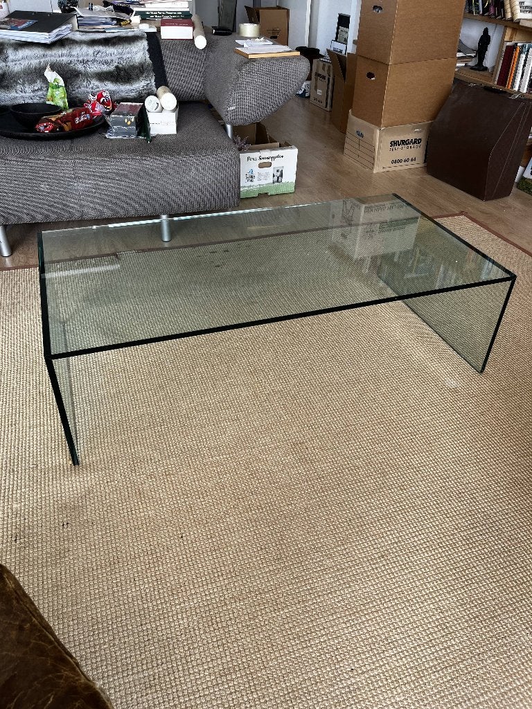 Salontafel - glas (Tonelli), Ophalen, 50 – 75, Gebruikt, 100 tot 150 cm