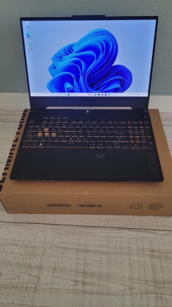 ASUS TUF GAMING FA507 LP017W Zo goed als nieuw ca 2 jaar oud, Met videokaart, ASUS, Ophalen of Verzenden, Zo goed als nieuw