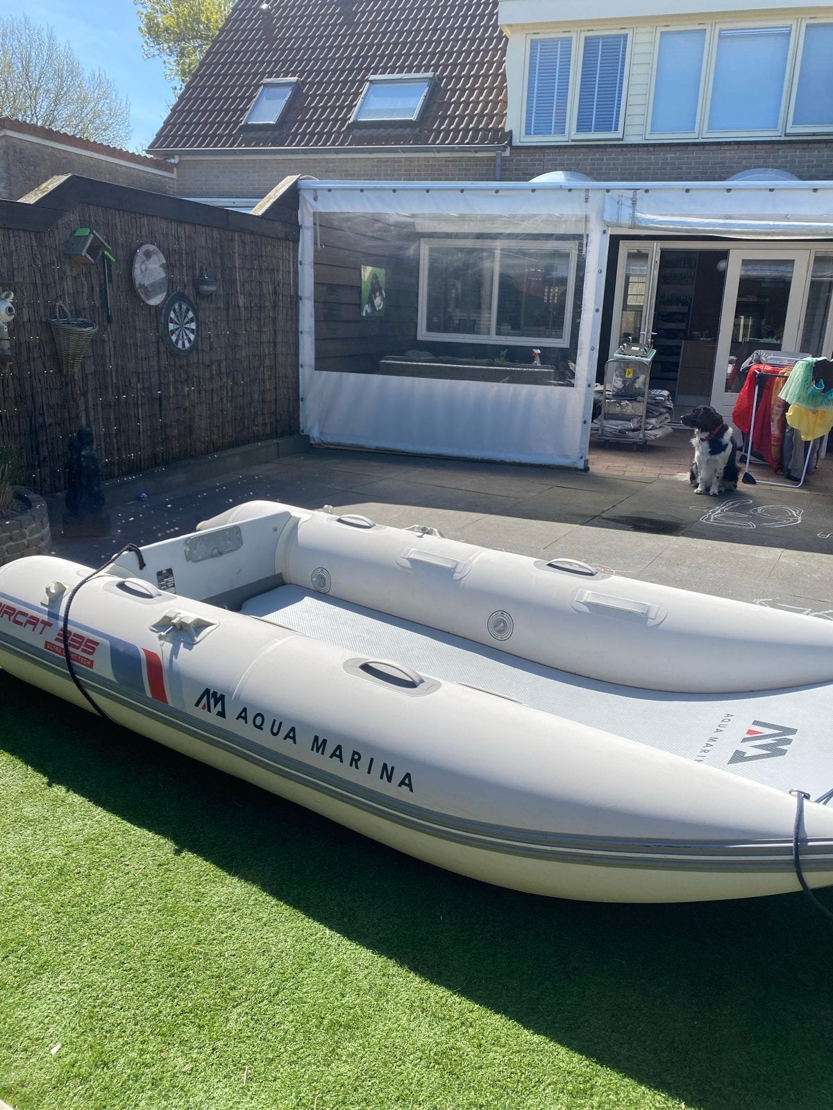 Aqua Marina Aircat 335 - Opblaasbare catamaran, Ophalen of Verzenden, Zo goed als nieuw