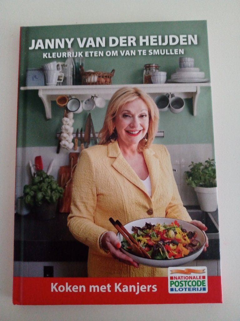 Kookboek Nationale Postcodeloterij van Janny van der Heijden, Boeken, Ophalen of Verzenden, Zo goed als nieuw, Janny van der Heijden