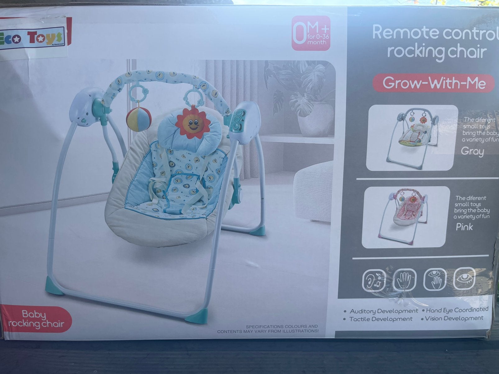Baby Rocking Chair, Kinderen en Baby's, Autogordel, Zo goed als nieuw, 0 t/m 13 kg, Ophalen