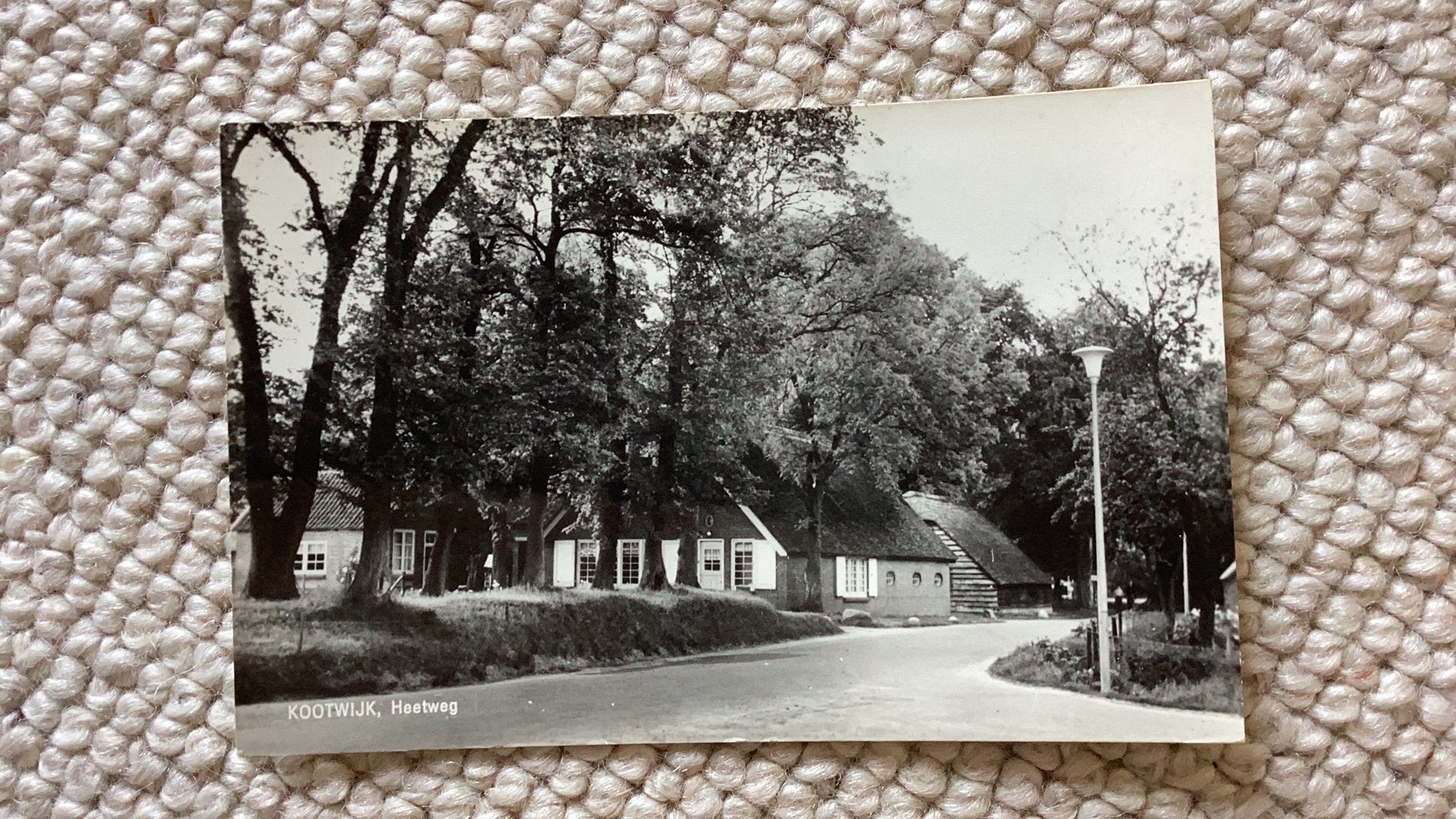 Ansichtkaart Kootwijk Heetweg. 988, Ophalen of Verzenden, 1940 tot 1960, Ongelopen, Gelderland