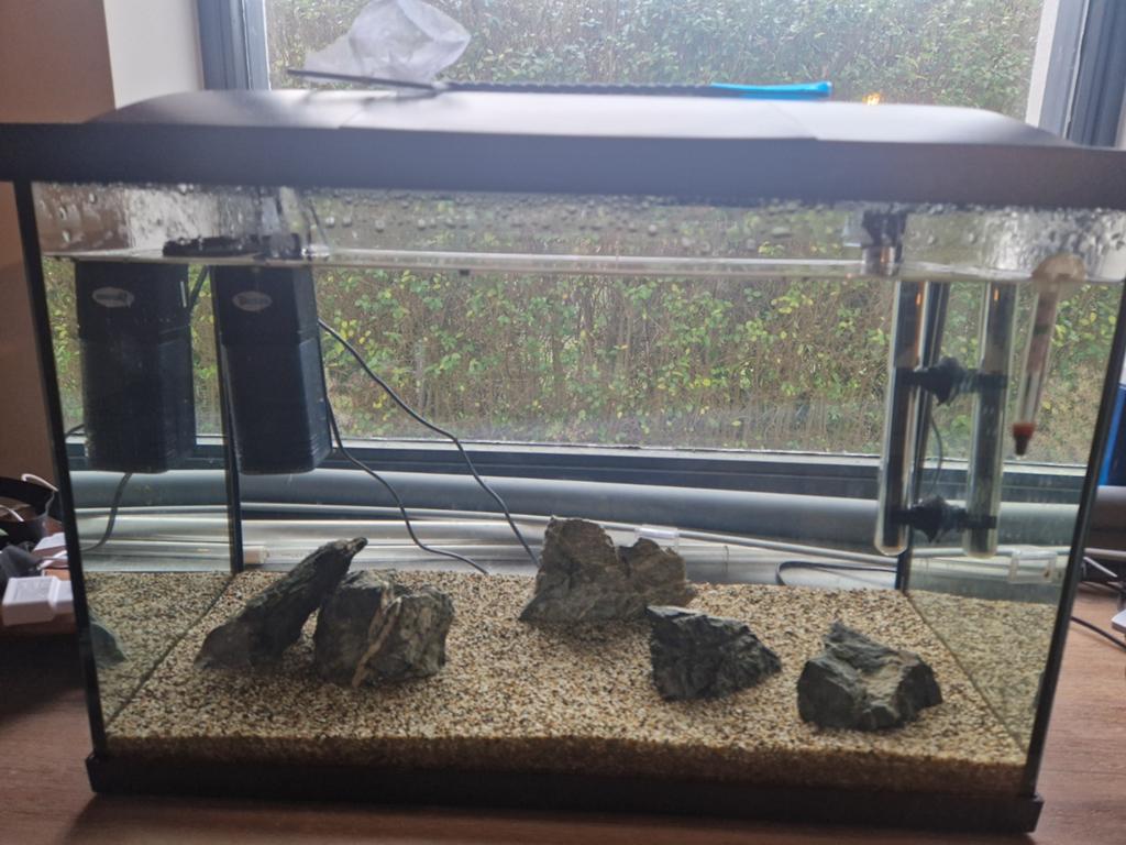 Start 70 tropical kit, Ophalen, Zo goed als nieuw, Leeg aquarium, Verwarming
